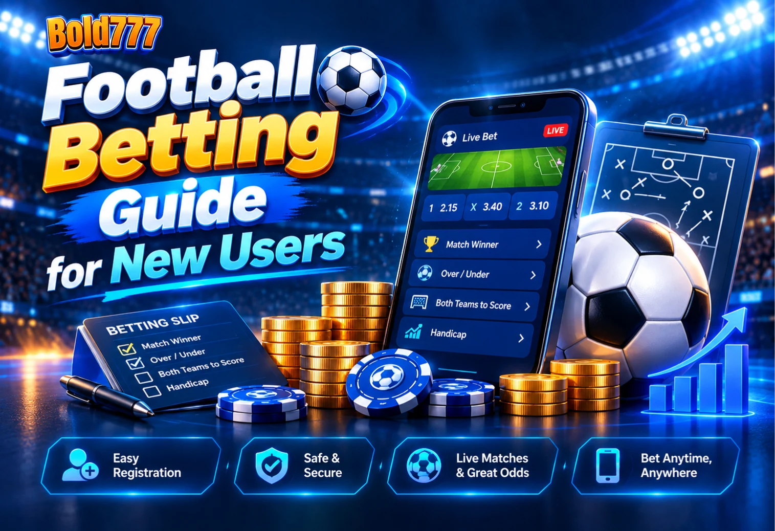 Football Betting Guide for New Users on BOLD777